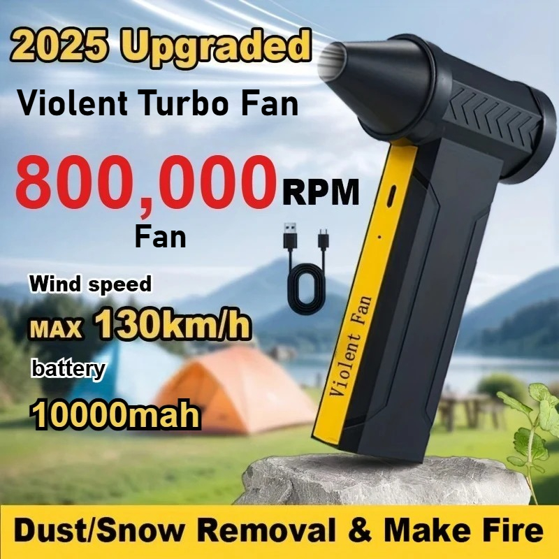 Dryer Car Blower - 800,000RPM Air Blower Electric Turbo Fan