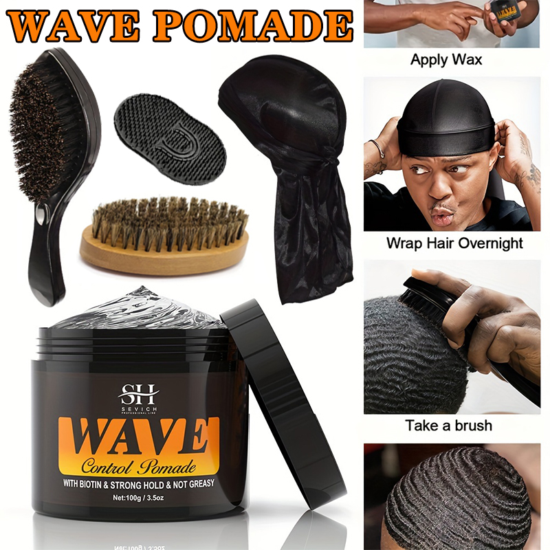 Clay Bar Lubricant - 360 Deep Waves Control Pomade 100g