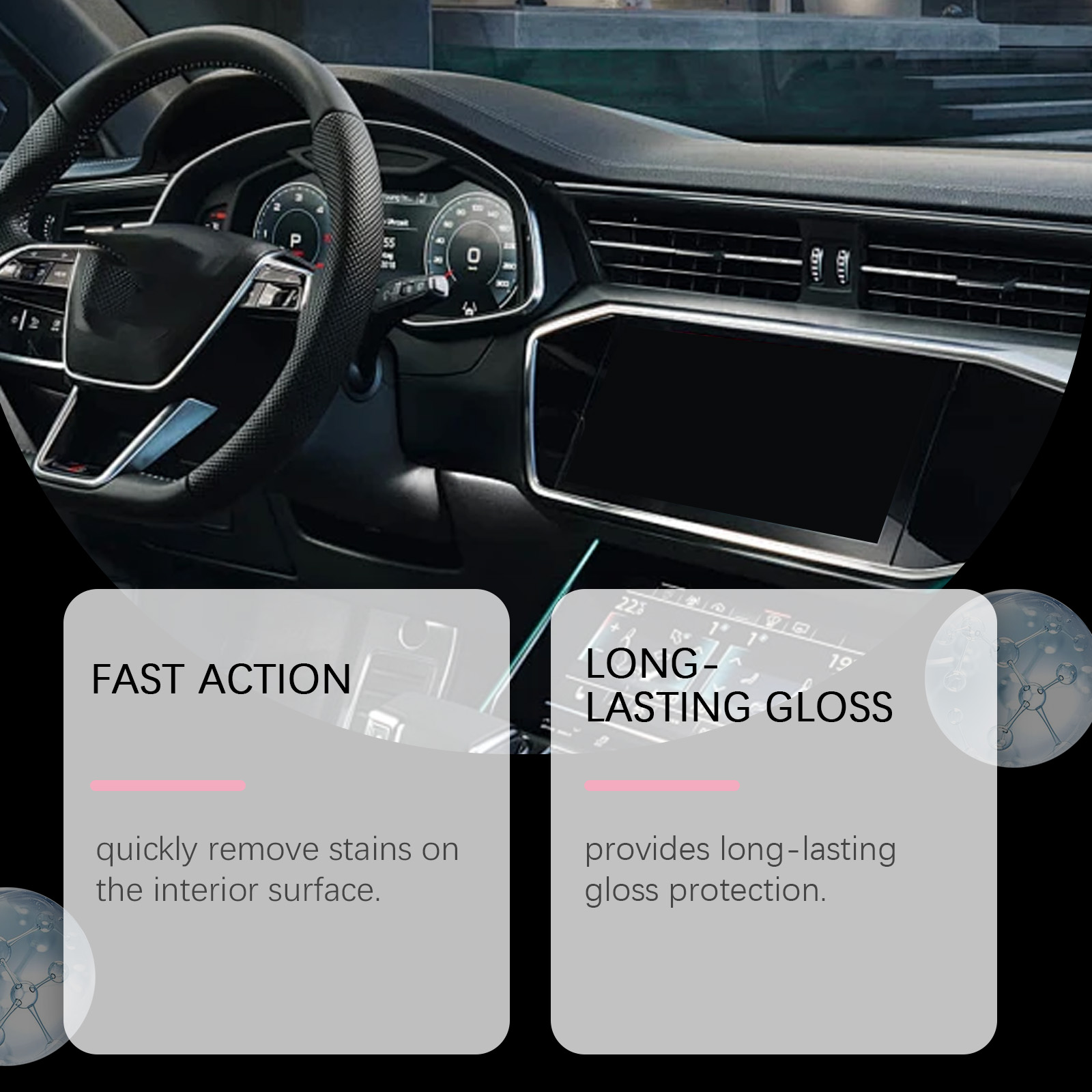 100ml Auto Interior Polish Car - Leather Cleaner Interior recension och pris