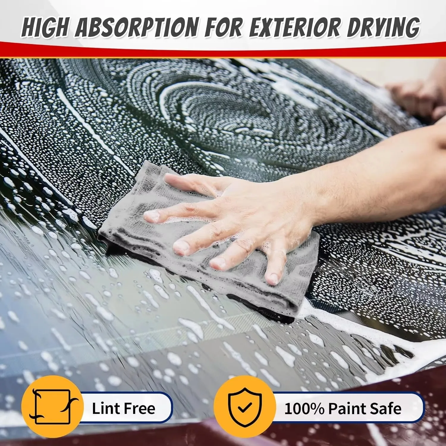 Reusable Thicken Microfiber Cl - Microfiber Towel Detailing recension och pris