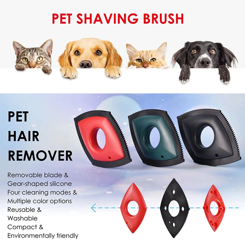 4 Modes Pet Hair Remover Comb  - Seat Cleaner Fabric recension och pris