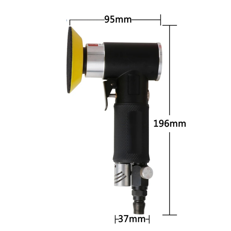 Air Sander Mini Pneumatic Grin - Polish Pad Set Buffer recension och pris