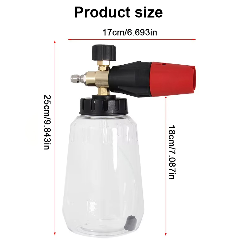 High Pressure PA Foam Cannon A - Foam Cannon Car Wash recension och pris