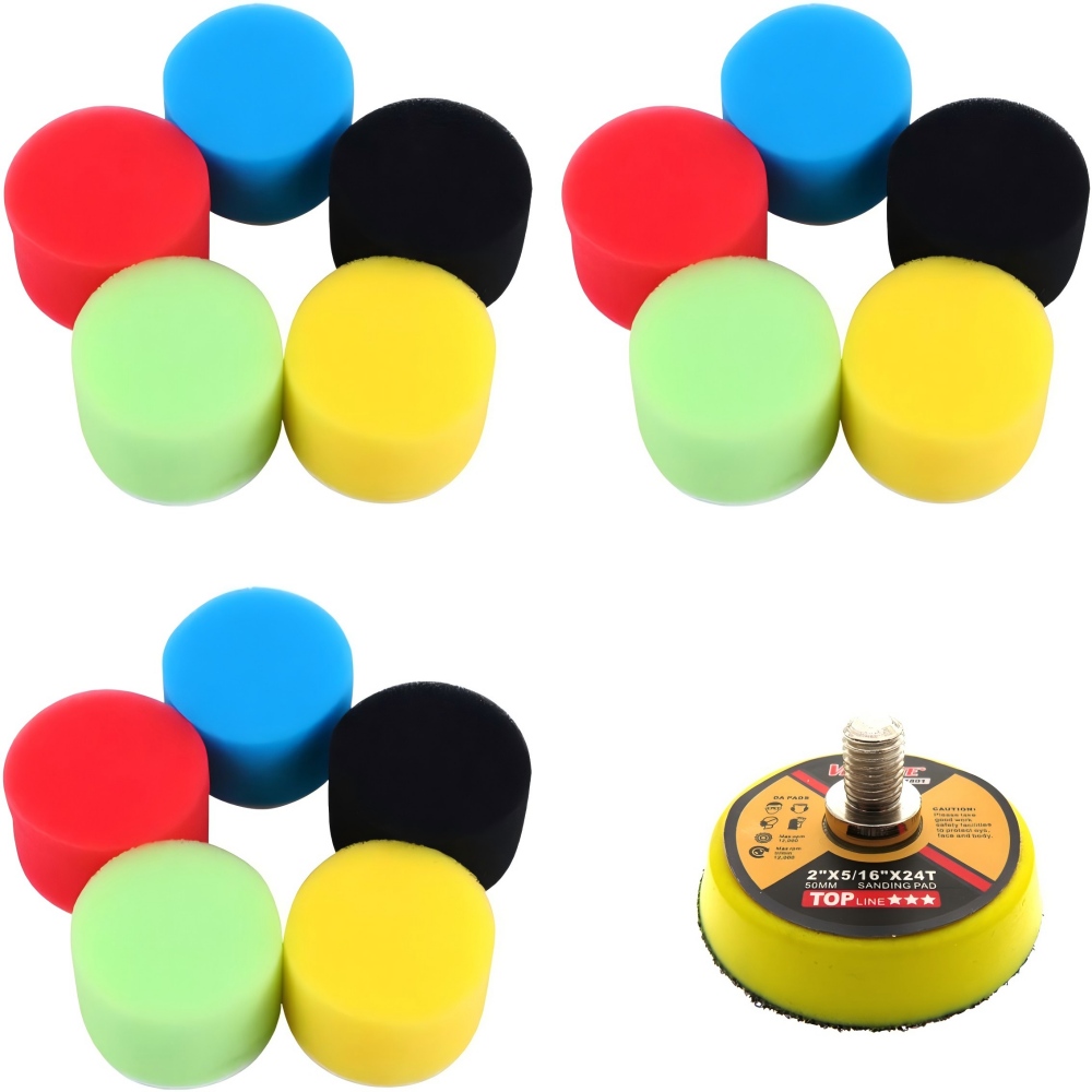 2Inch 50MM Car Doam Polishing  - Polish Pad Set Buffer recension och pris