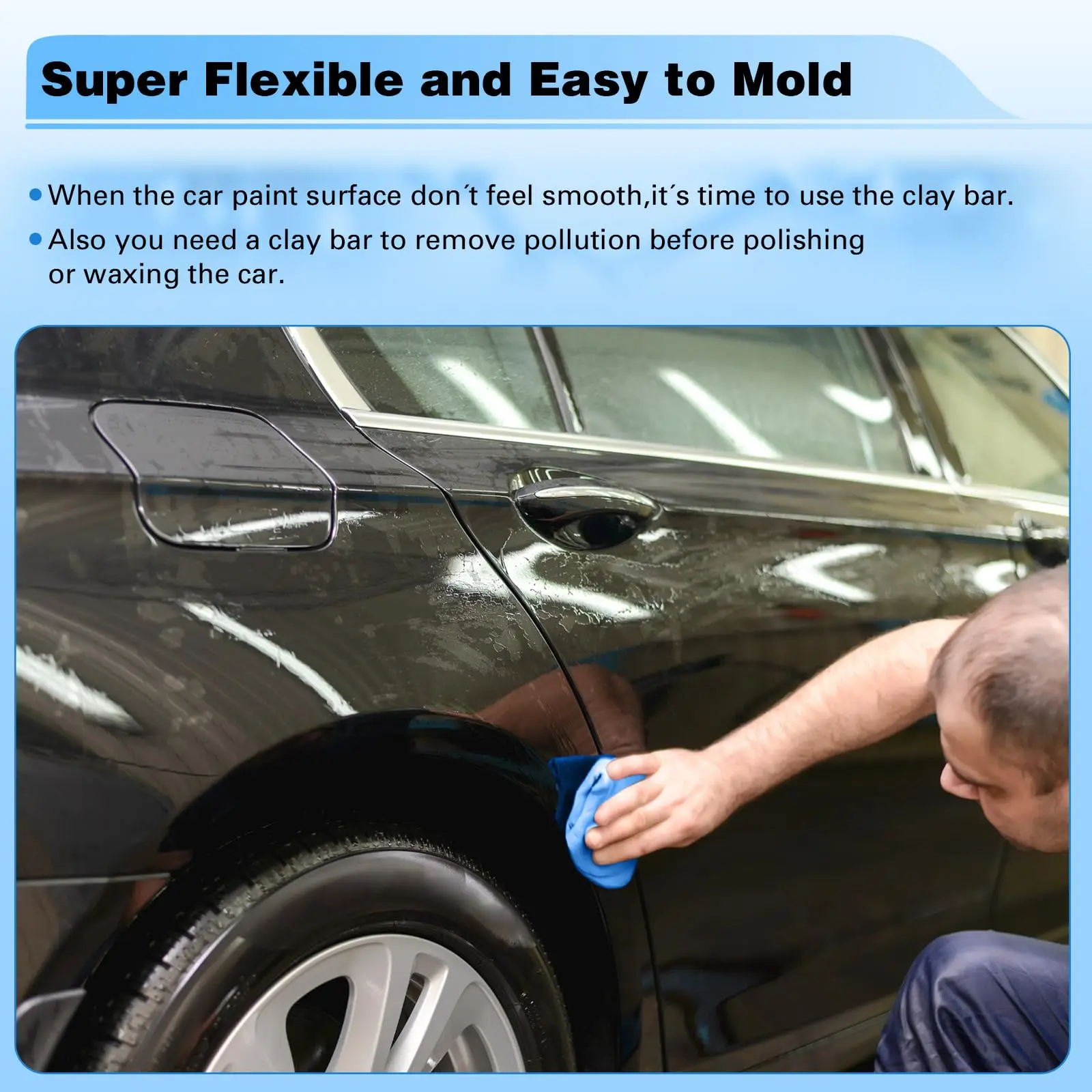 1-10Pcs Car Cleaning Clay Bar  - Clay Bar Lubricant recension och pris