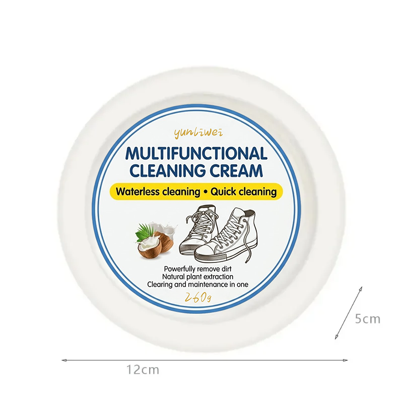 260g White Shoe Cleaner Paste  - Leather Cleaner Interior recension och pris