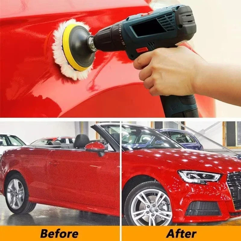 8Pcs Car Polishing Pads Kit 3/ - Polish Pad Set Buffer recension och pris