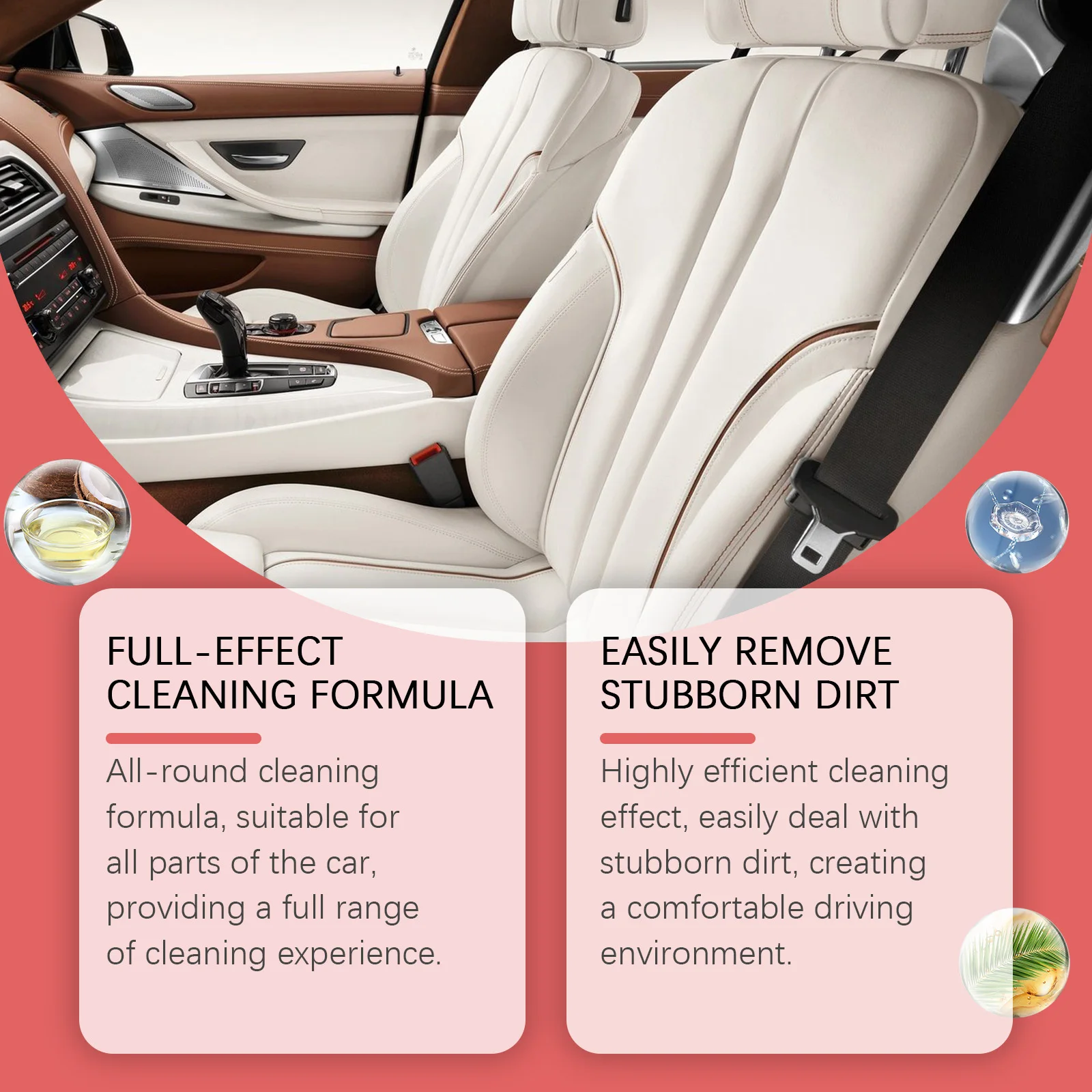 Multi-Purpose Car Cleaner Remo - Seat Cleaner Fabric recension och pris