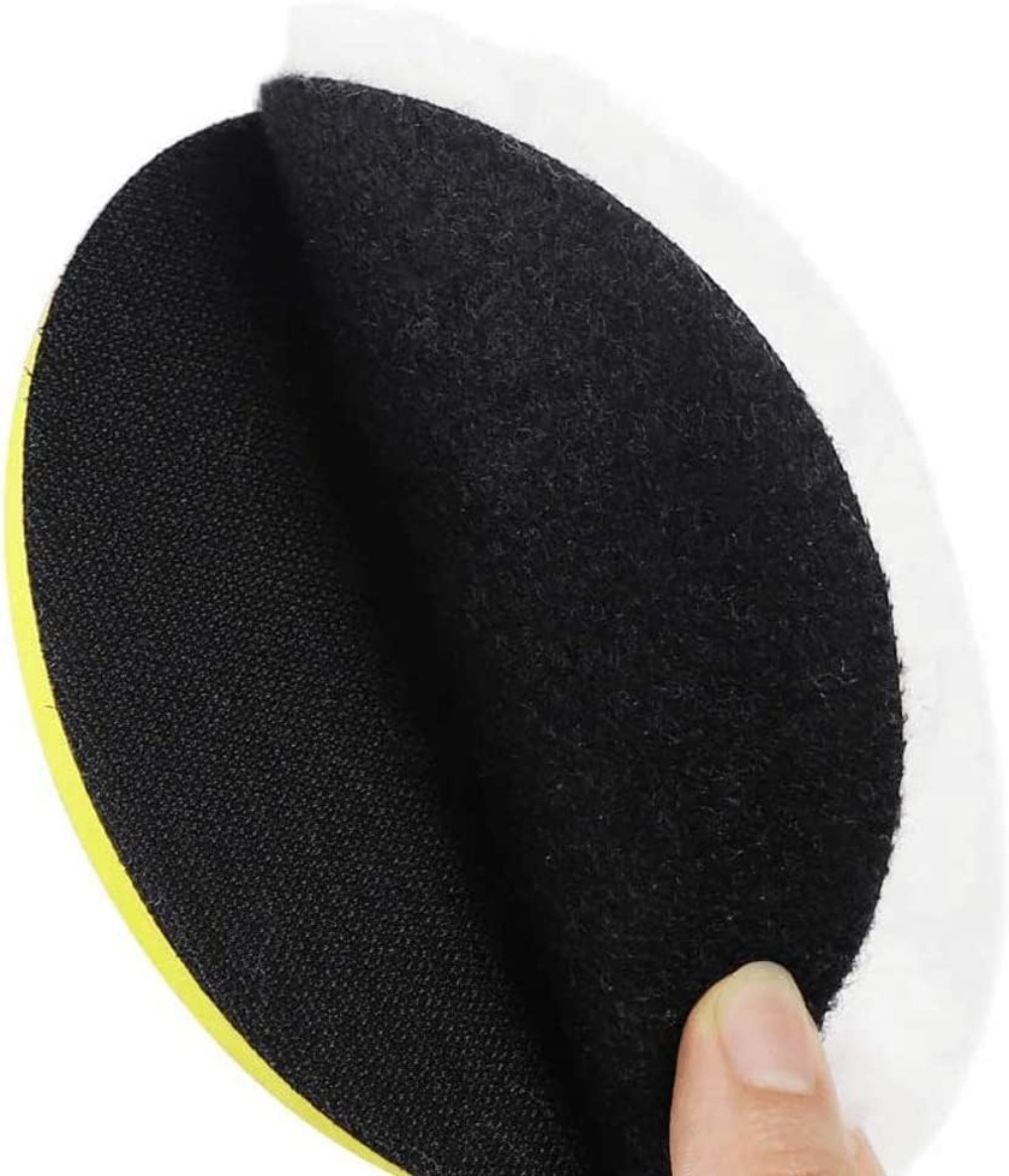 6 Pcs 5 Inch Wool Polishing Bu - Polish Pad Set Buffer recension och pris