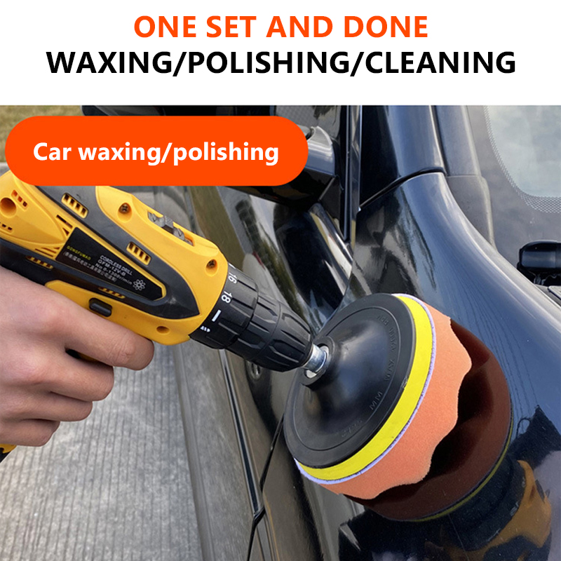 6pcs/set Car Polishing Sponge  - Polish Pad Set Buffer recension och pris