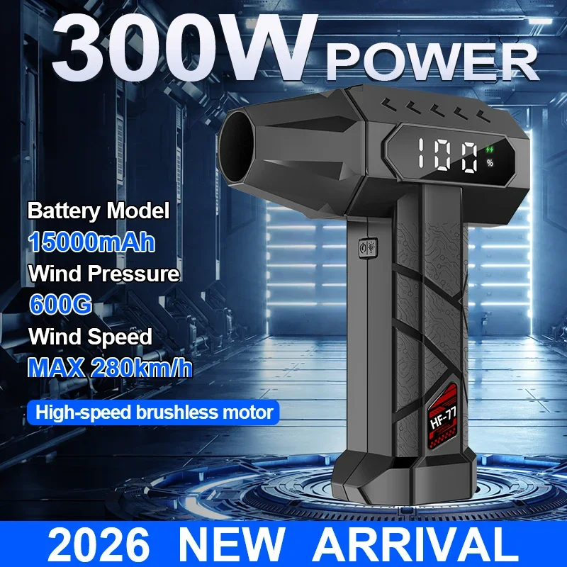 15000mAh Turbo Fan Jet 5 Speed - Dryer Car Blower recension och pris