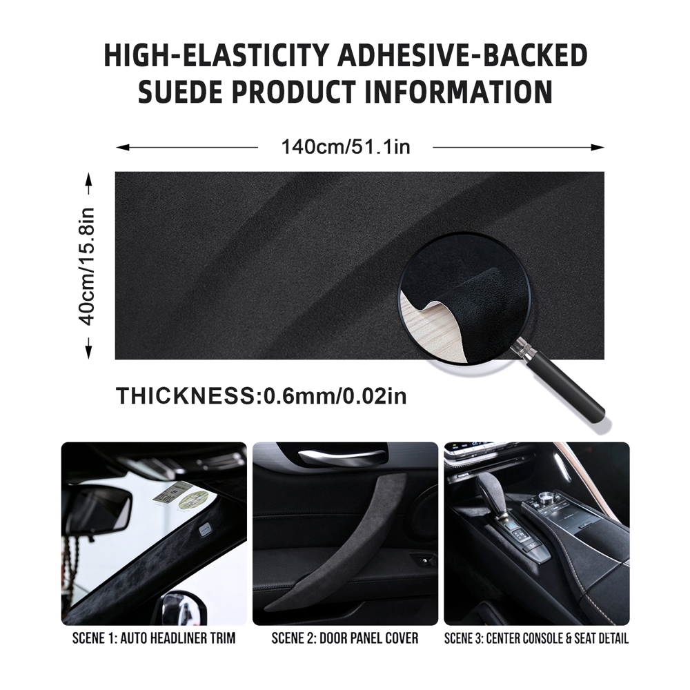 40×140cm High Stretch Peel And - Leather Cleaner Interior recension och pris