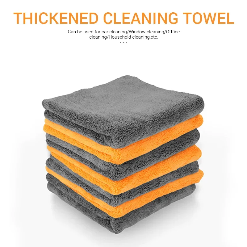 New 1/2/6/9 Packs 300GSM Car T - Microfiber Towel Detailing recension och pris