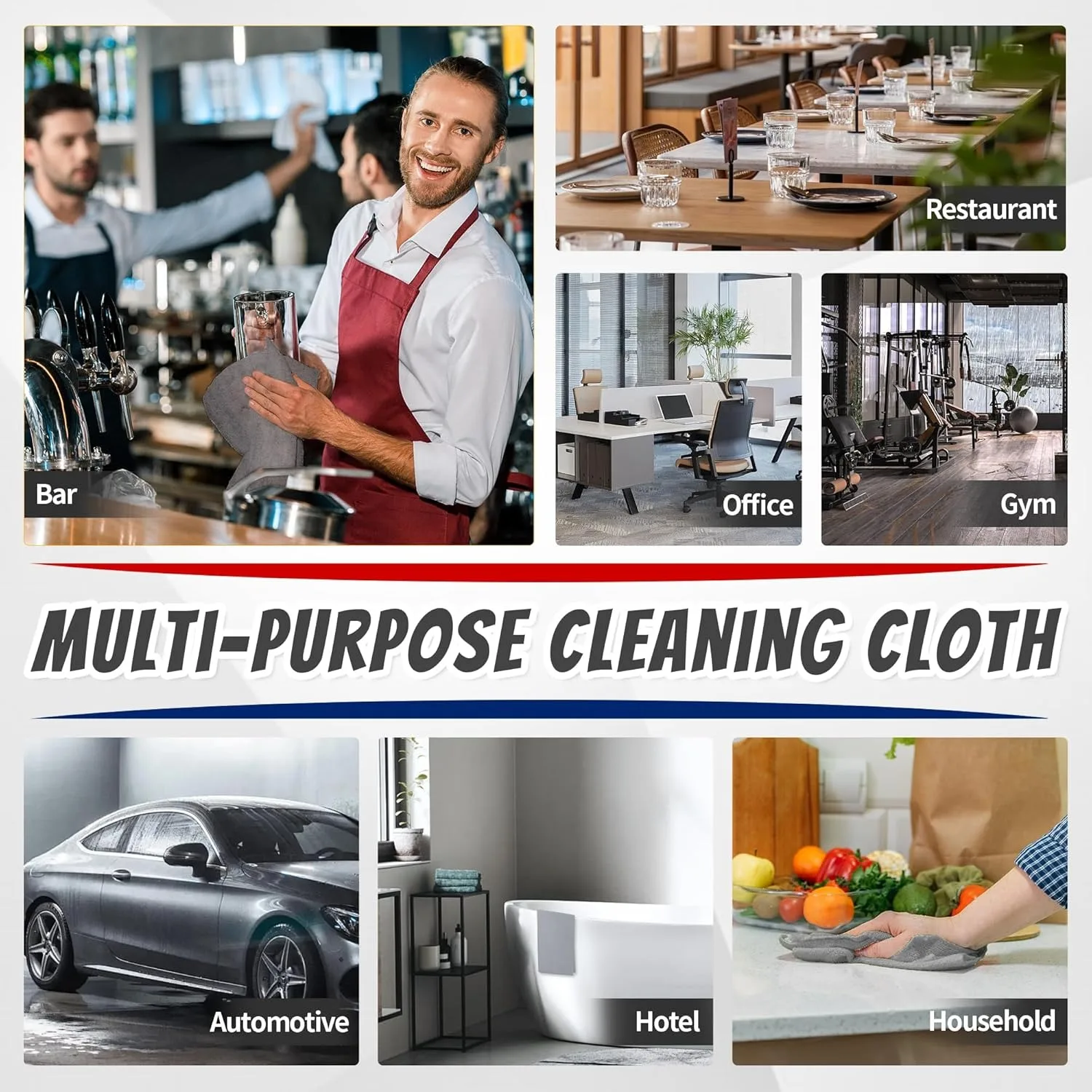 1/50pcs Microfiber Cleaning Cl - Microfiber Towel Detailing recension och pris