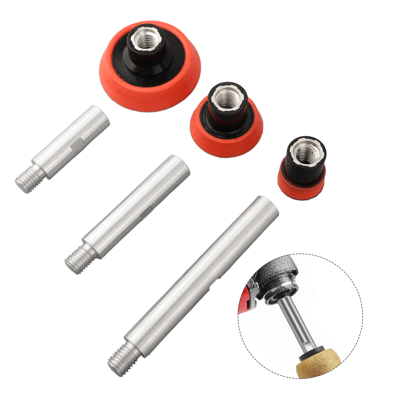 M14 Thread Polisher Extension  - Polish Pad Set Buffer recension och pris