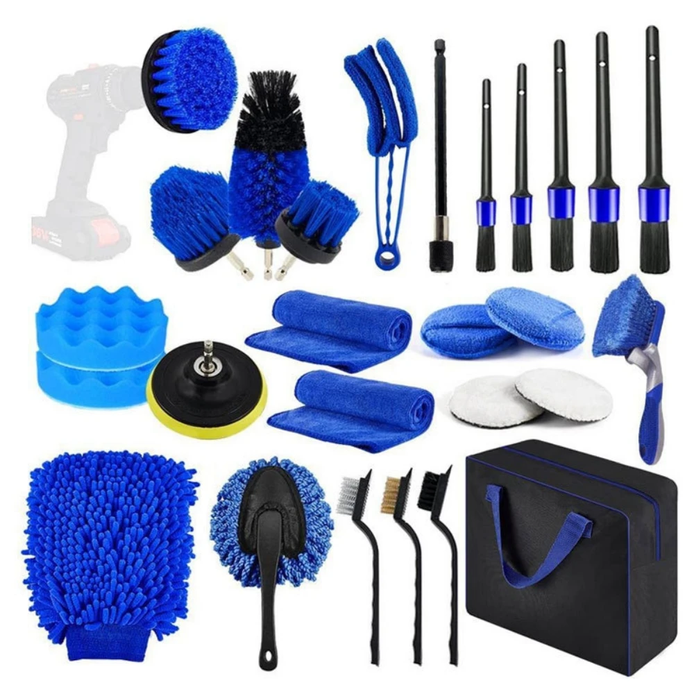 Car Wash Brush Set Detailing B - Dirt Brush Interior recension och pris