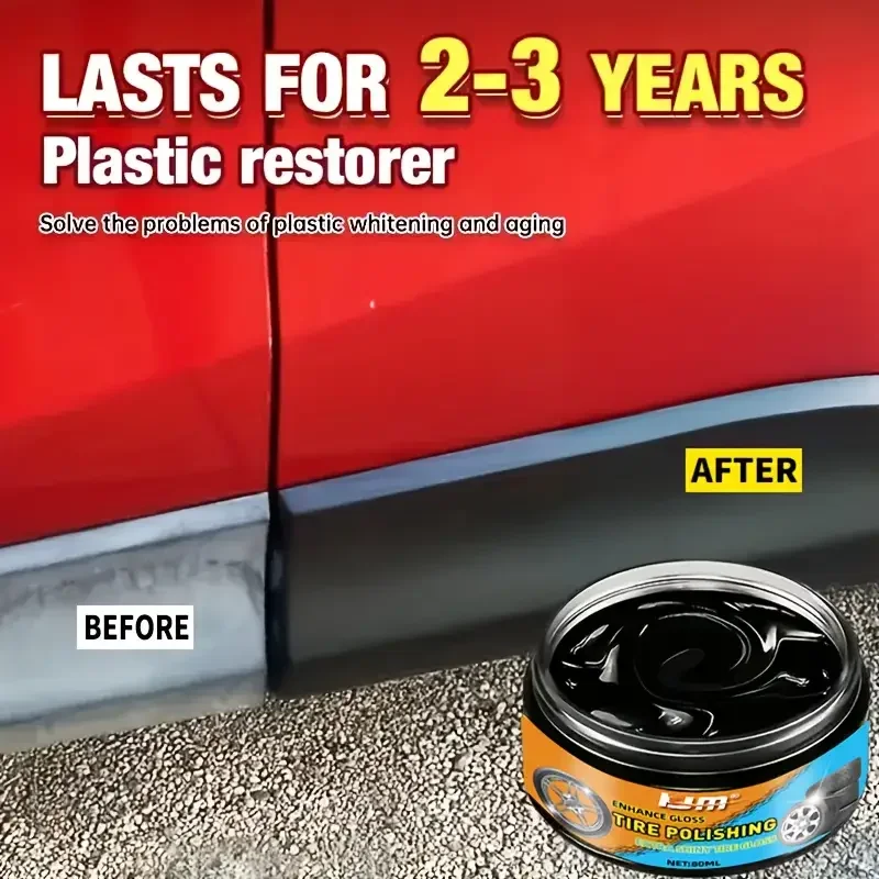 Motorcycle-Purpose Car Tire Sh - Trim Restorer Plastic recension och pris